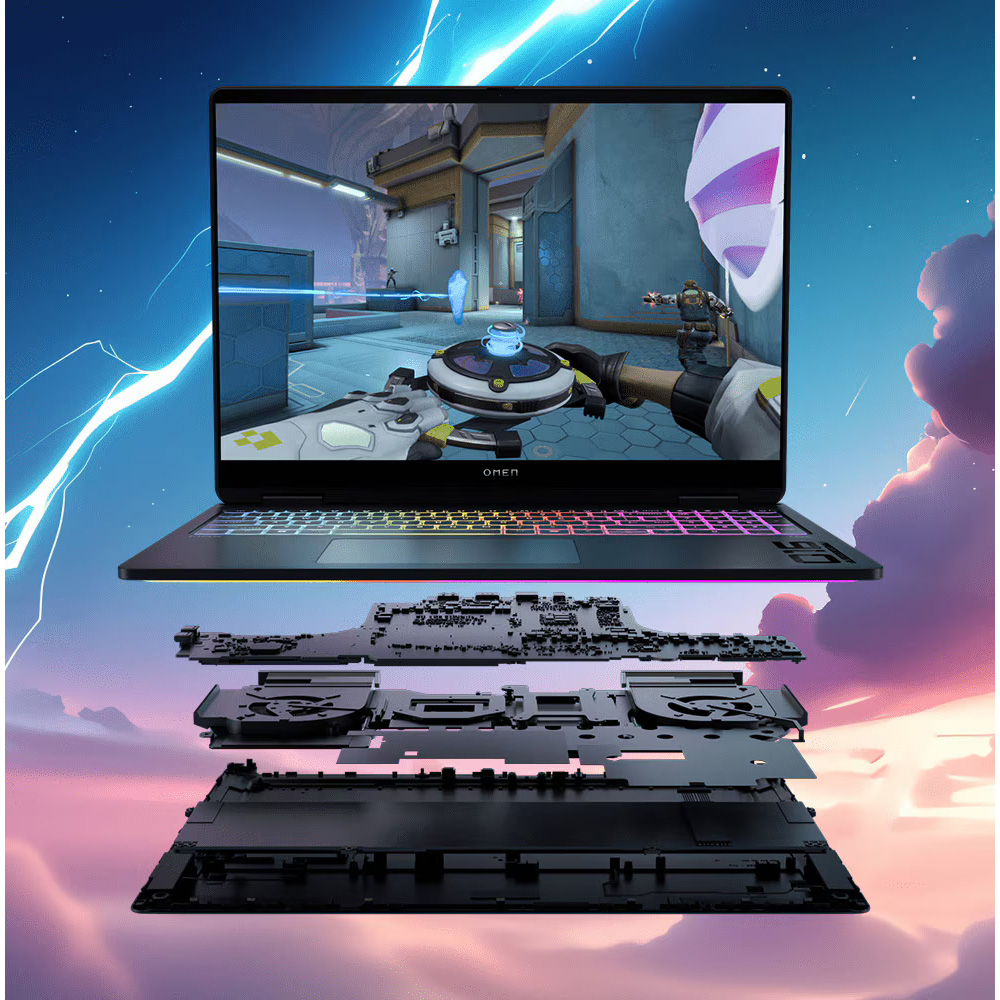 Ноутбук HP Omen Max 16-ah0043ua Shadow Black (BV8Y5EA)