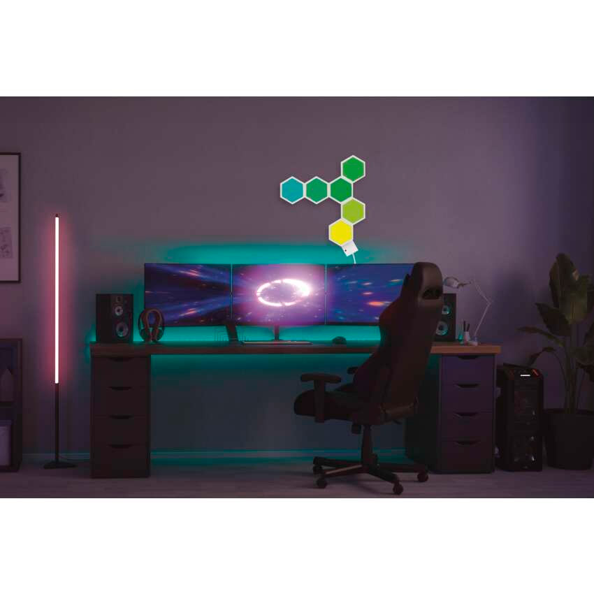 Умная световая панель EMOS GoSmart ZIW426R Hexagon Lamp AMBI White