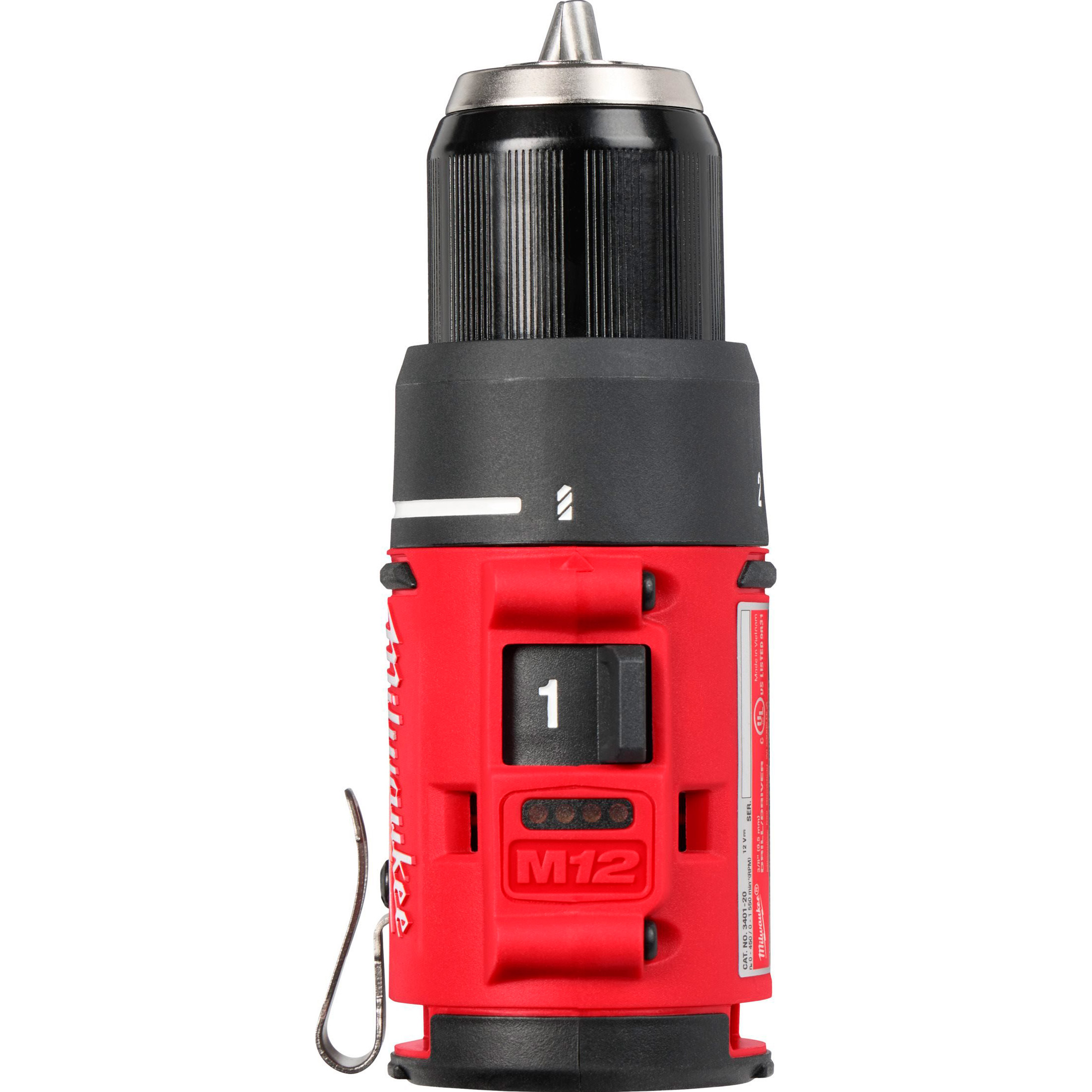 Акумуляторний дриль-шурупокрут MILWAUKEE M12 BLDDRC-202C (4933499686)