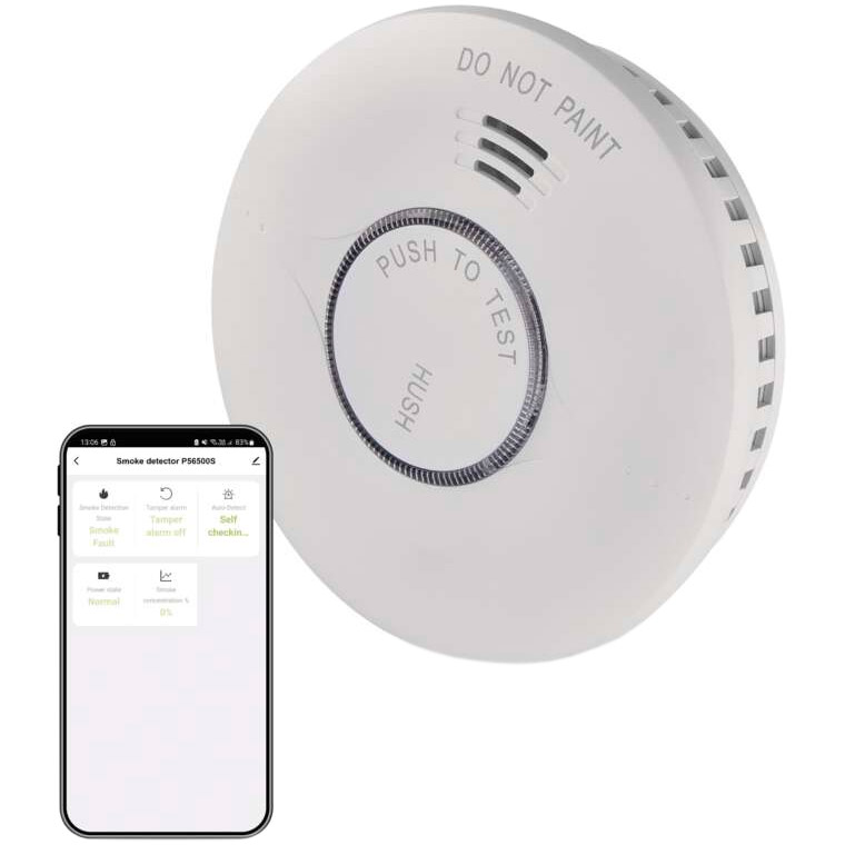 Пожарный датчик дыма EMOS GoSmart WiFi TS380C-HW (P56500S)