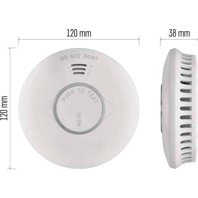 Пожарный датчик дыма EMOS GoSmart WiFi TS380C-HW (P56500S)
