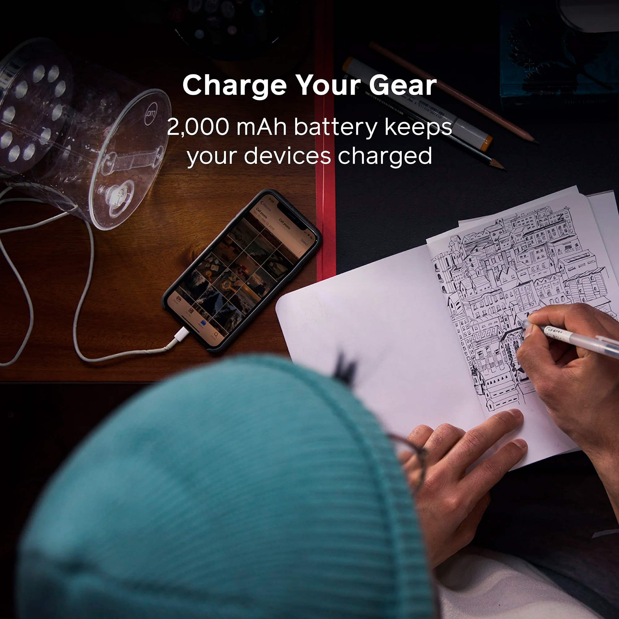 Фонарь кемпинговый BIOLITE Luci Charge 150 (LCB0100)