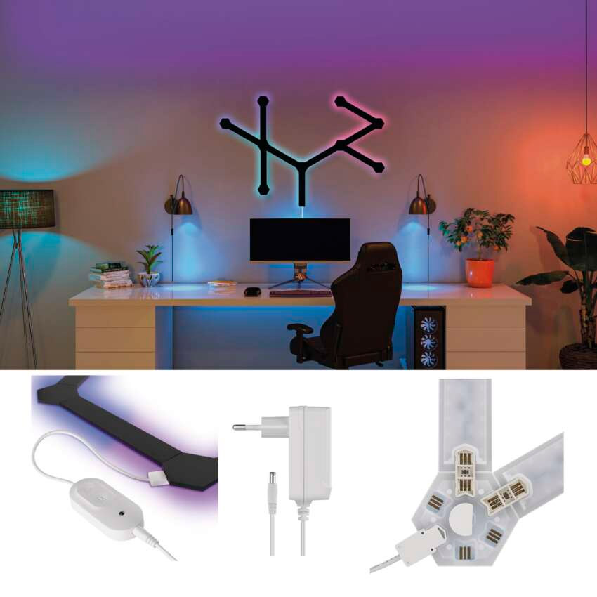 Умная световая панель EMOS GoSmart ZIW269R Lights Panels AMBI Black