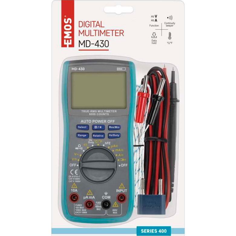 Мультиметр EMOS MD-430 (M0430)