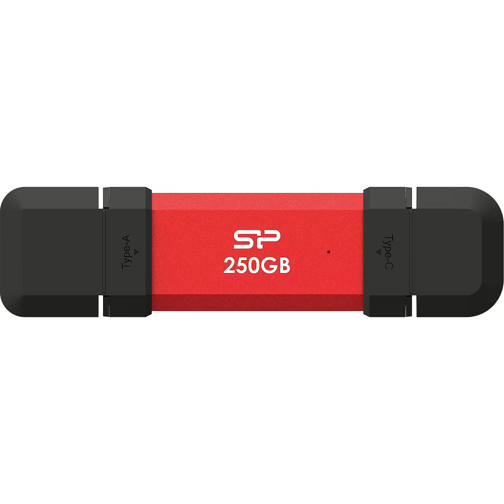 Портативний SSD диск SILICON POWER DS72 250GB USB3.2 Gen2 Red (SP250GBUC3S72VPR)