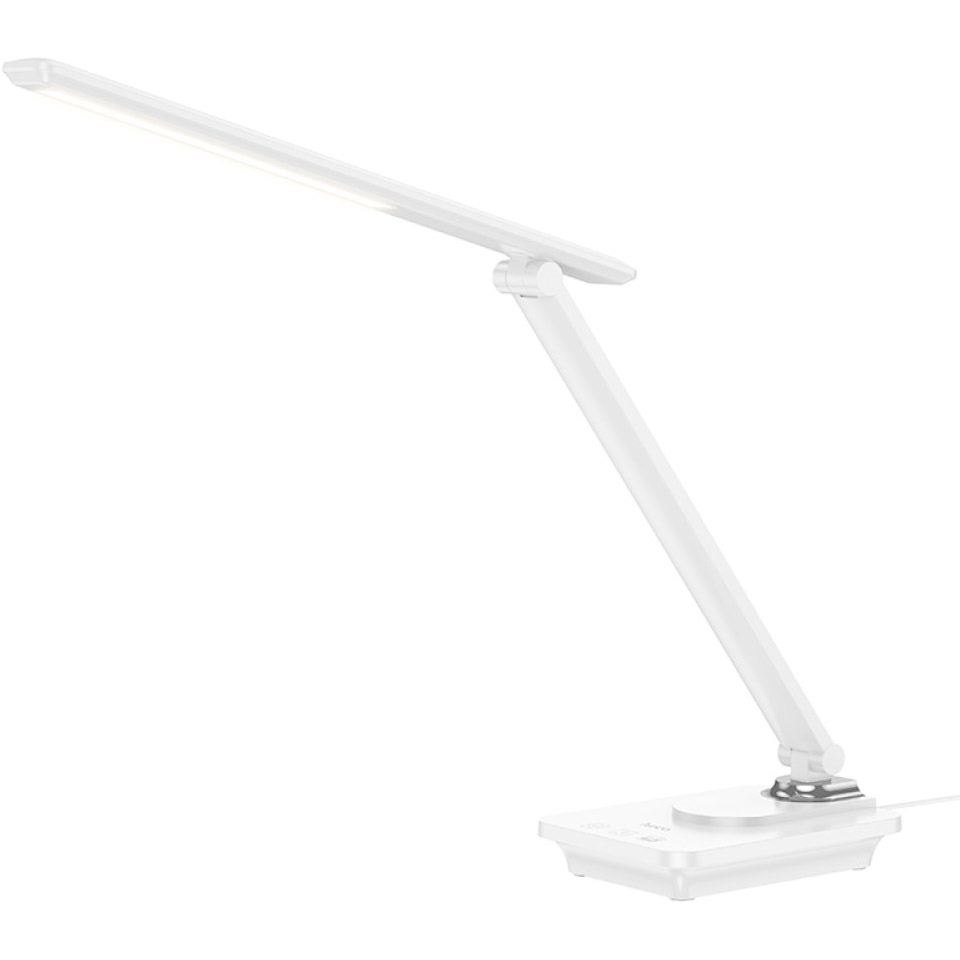 Лампа настольная HOCO HX12 Eye Protection Foldable Table Lamp White