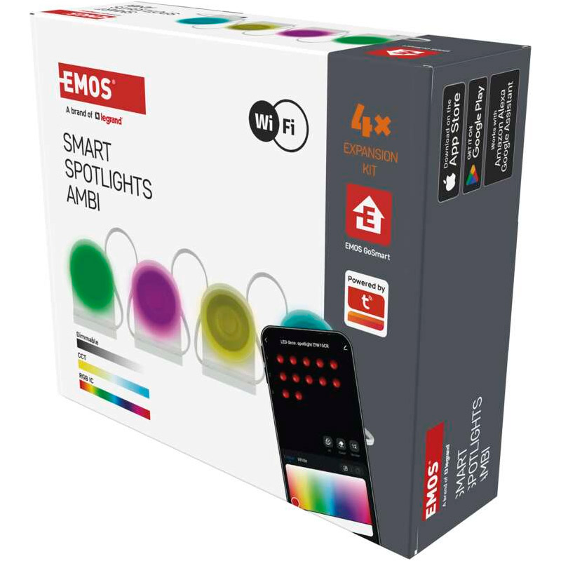 Модули расширения для умной световой панели EMOS GoSmart ZIW154R Spotlights AMBI