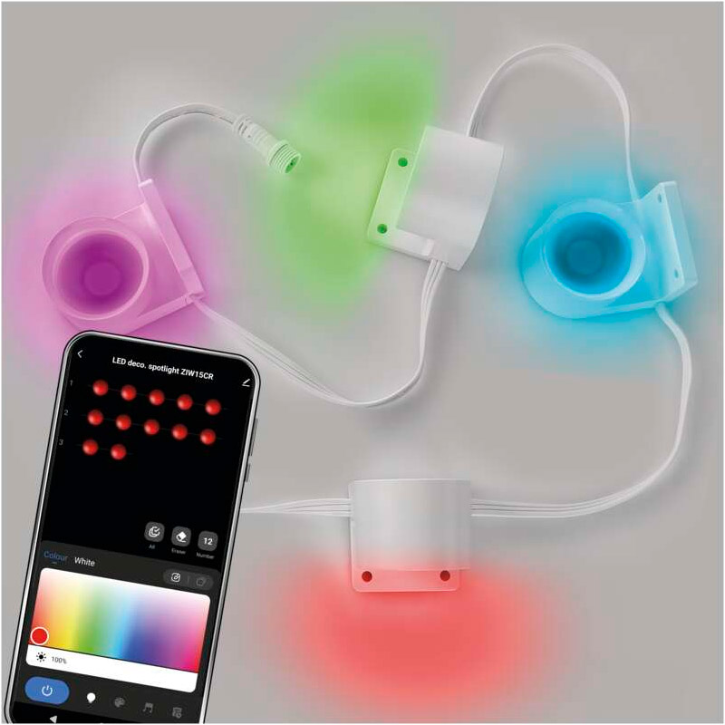 Модули расширения для умной световой панели EMOS GoSmart ZIW154R Spotlights AMBI