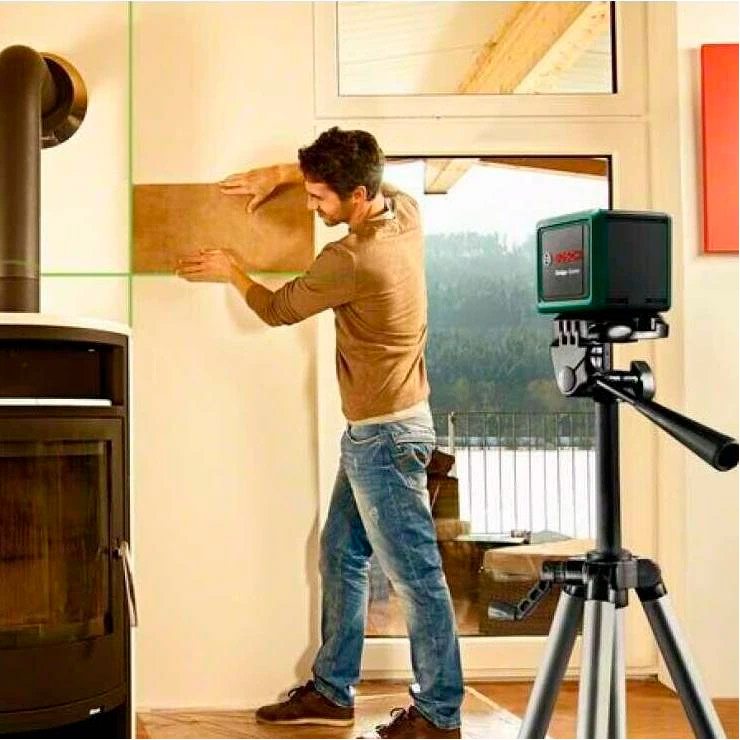 Нівелір лазерний BOSCH Quigo Green + штатив + 2xAAА (0.603.663.C04)