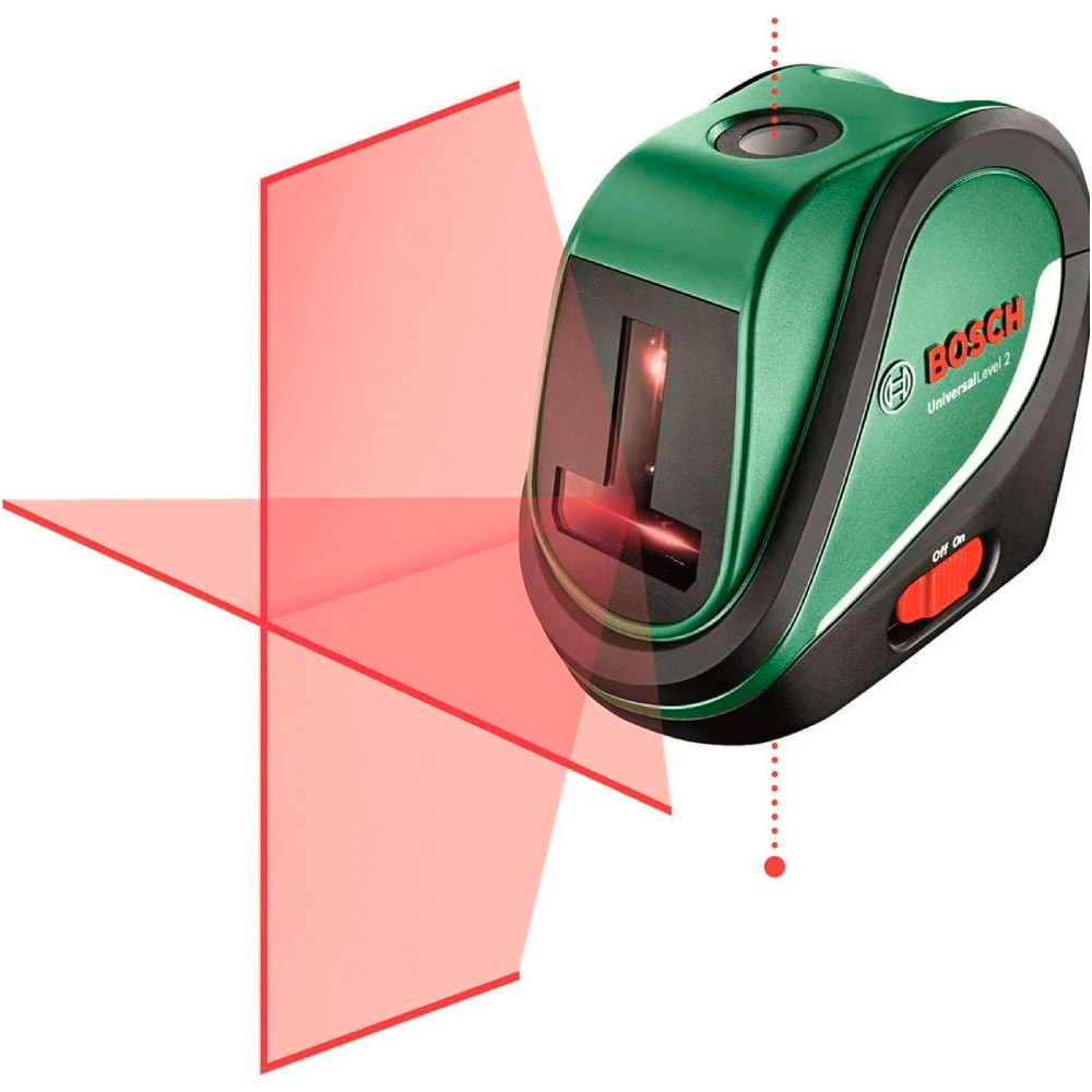 Нівелір лазерний BOSCH UniversalLevel 2 + чохол + 3xAA (0.603.663.802)