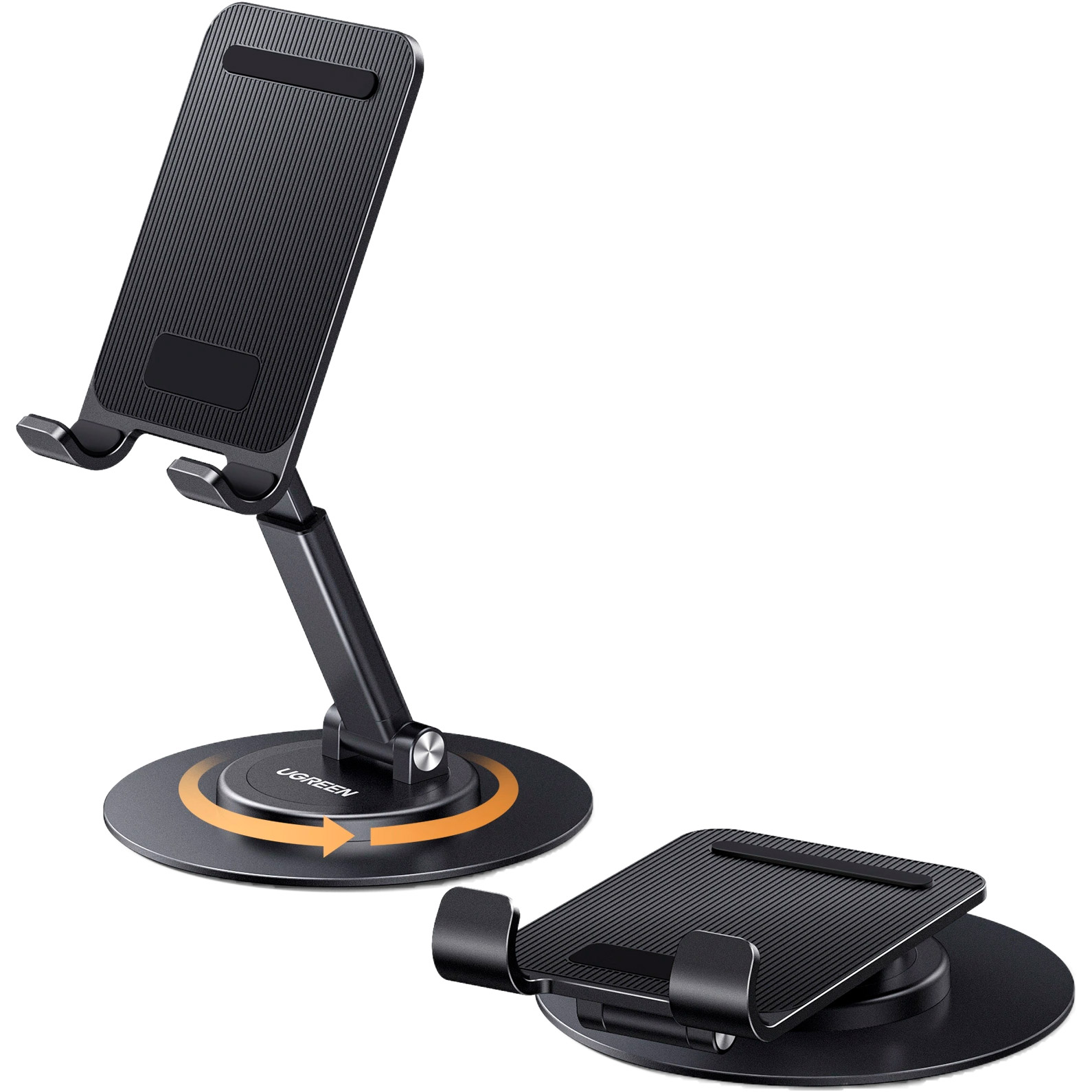Подставка для смартфона UGREEN LP805 Swivel & Foldable Multi-Angle Phone Stand Black (35152)