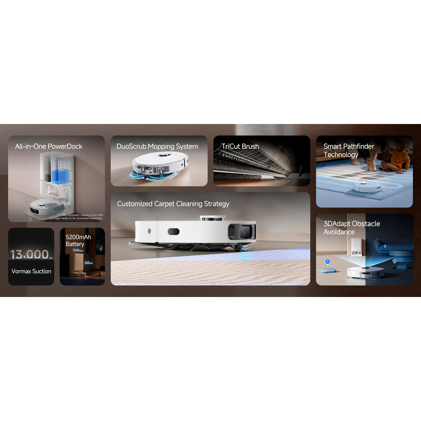 Робот-пилосос DREAME L40 Ultra CE White (RLD52SE-WH)