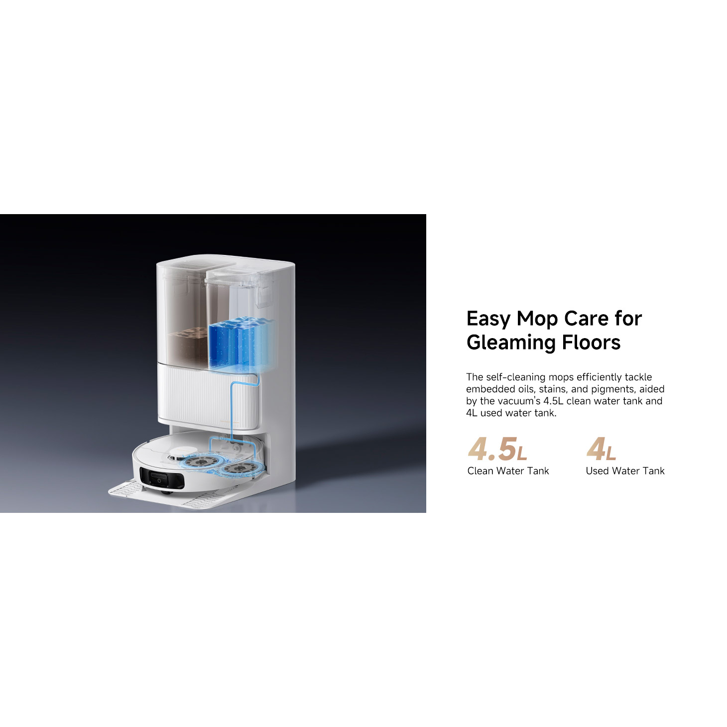Робот-пилосос DREAME L40 Ultra CE White (RLD52SE-WH)