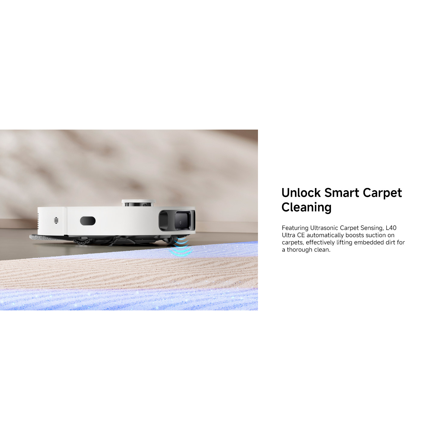 Робот-пилосос DREAME L40 Ultra CE White (RLD52SE-WH)