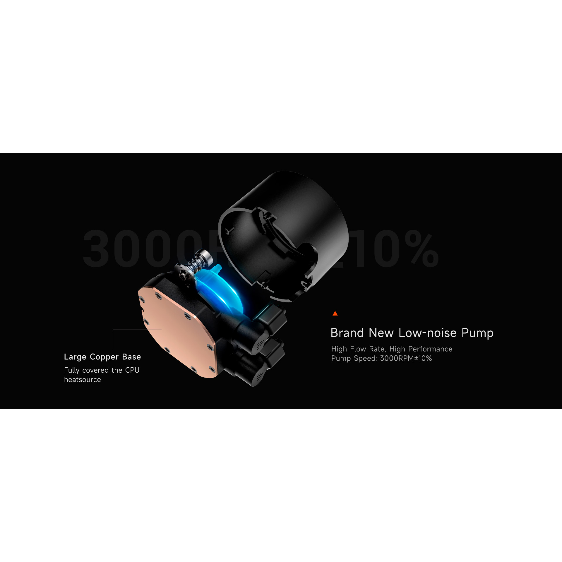 Система водяного охолодження PCCOOLER DA240 ARGB Black (DA240-BKAWXX-GL)