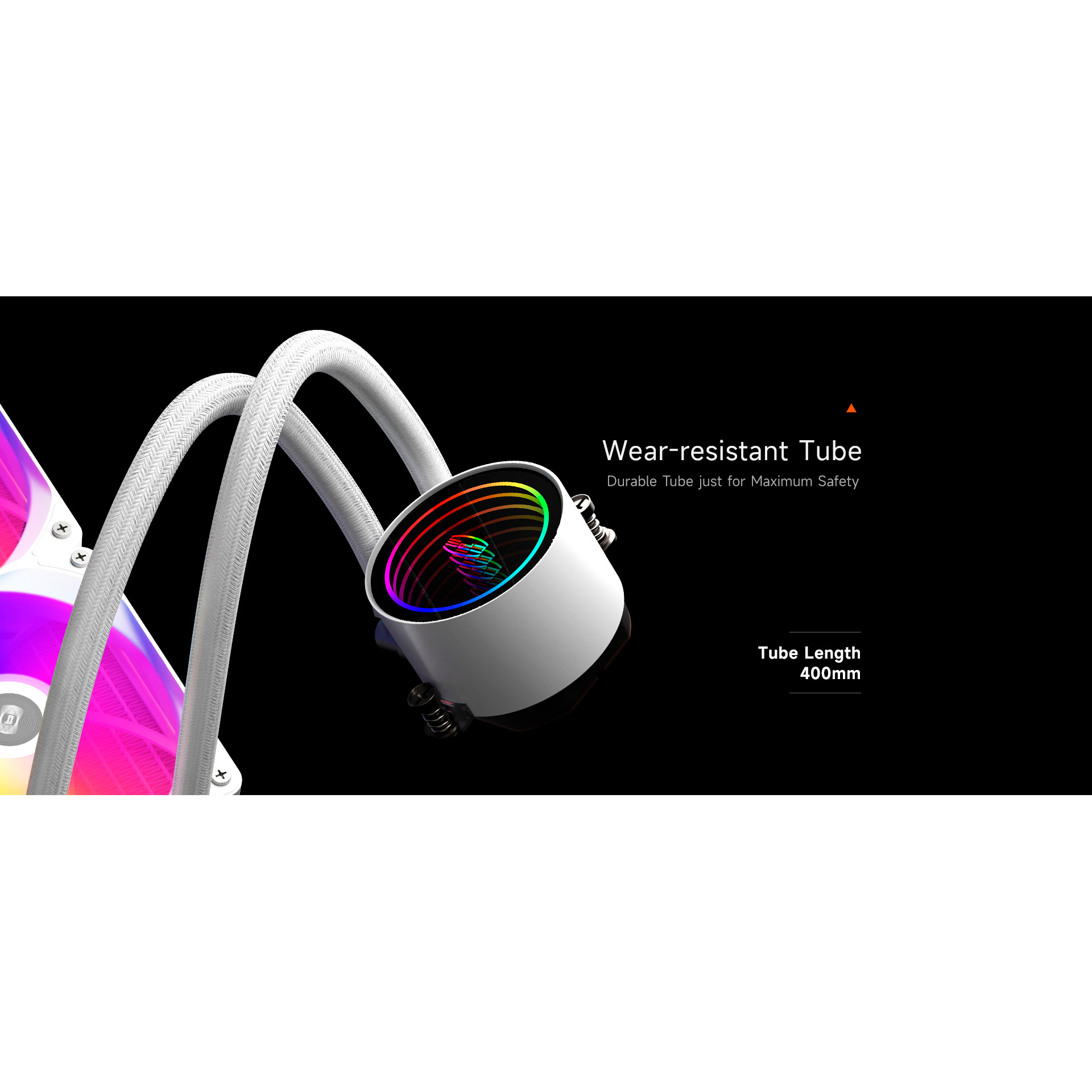 Система водяного охлаждения PCCOOLER DA360 ARGB White (DA360-WHAWXX-GL)