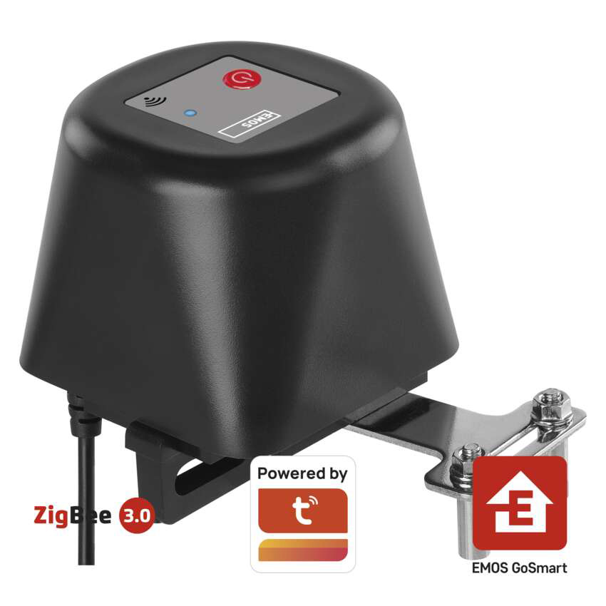 Шаровый кран с электроприводом EMOS GoSmart ZigBee Smart Valve Controller (P5640S)