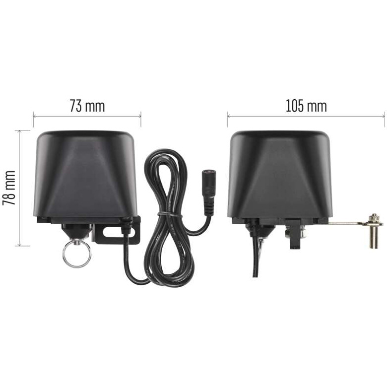 Шаровый кран с электроприводом EMOS GoSmart ZigBee Smart Valve Controller (P5640S)