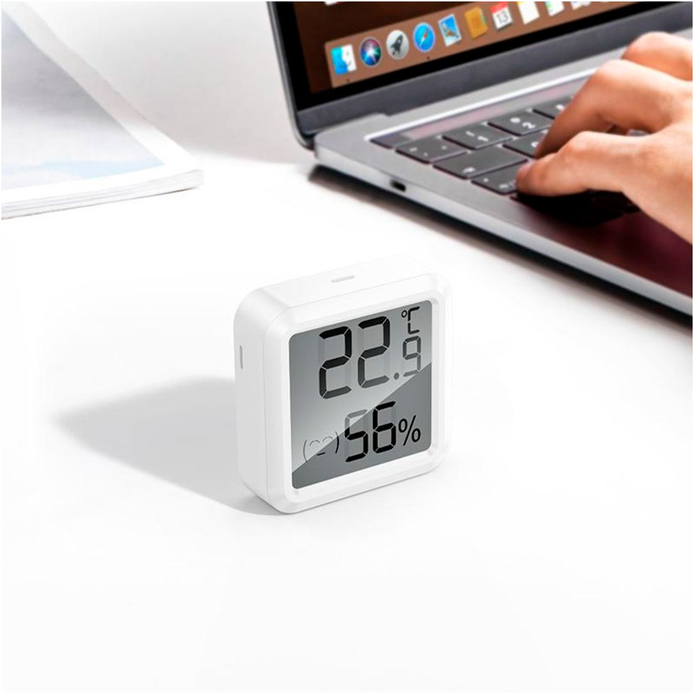 Термогігрометр HOCO HX40 Indoor Electronic Hygrothermometer White