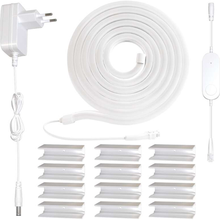 Умная LED лента EMOS Neon White RGBIC 5м (ZPW513I)