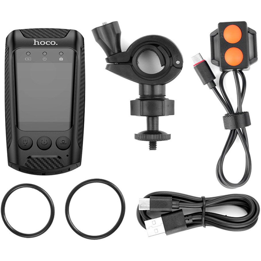 Екшн-камера для велосипеда HOCO DV104 Anti-Shake Cycling Recorder