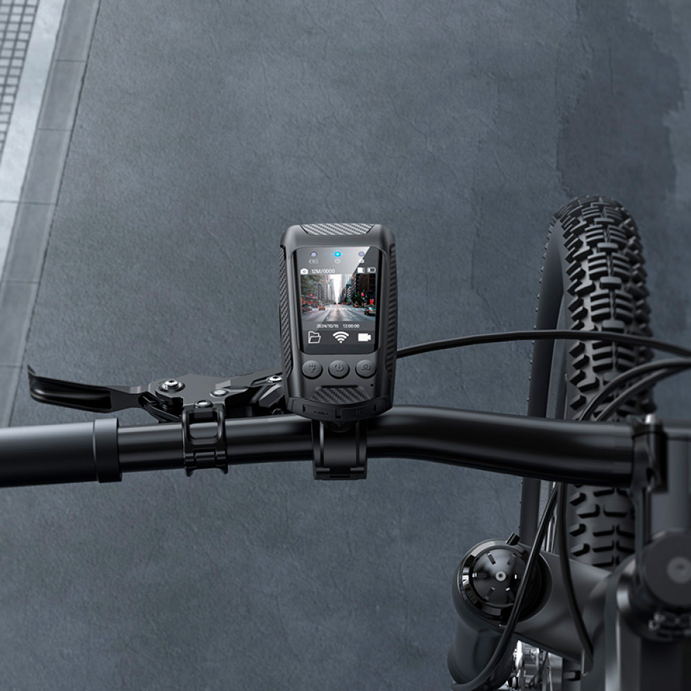 Екшн-камера для велосипеда HOCO DV104 Anti-Shake Cycling Recorder