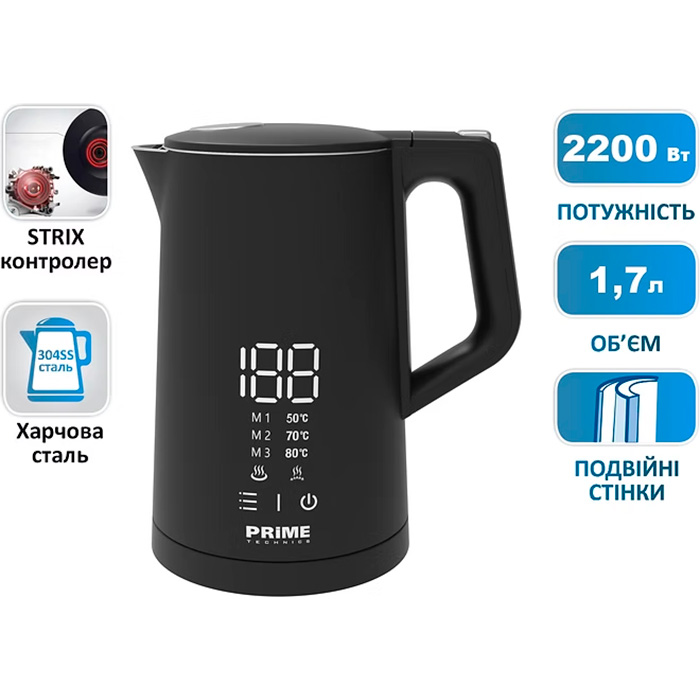 Электрочайник PRIME TECHNICS PKD 1788 BS