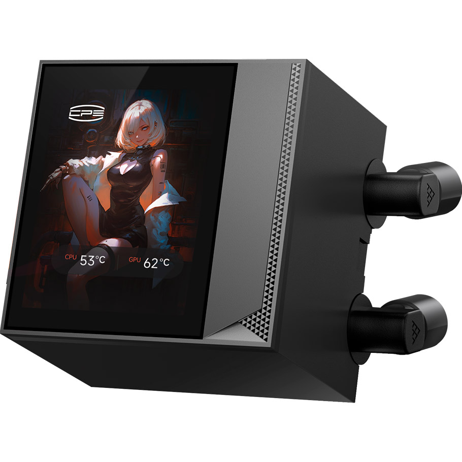 Система водяного охолодження PCCOOLER DC360 Pro ARGB Display Black (DC360PRO-BKAWXY-GL)
