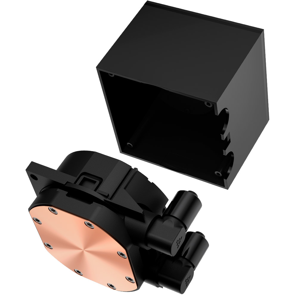 Система водяного охолодження PCCOOLER DC360 Pro ARGB Display Black (DC360PRO-BKAWXY-GL)