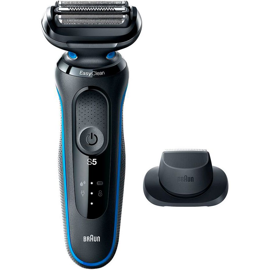 Електробритва BRAUN Series 5 51-B1200s Flex Wet & Dry Black/Blue (81770273)
