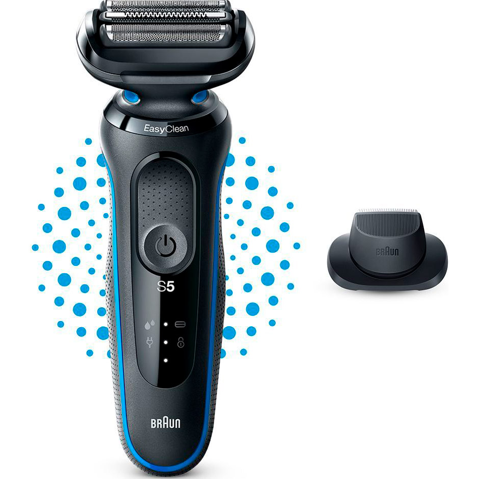 Електробритва BRAUN Series 5 51-B1200s Flex Wet & Dry Black/Blue (81770273)