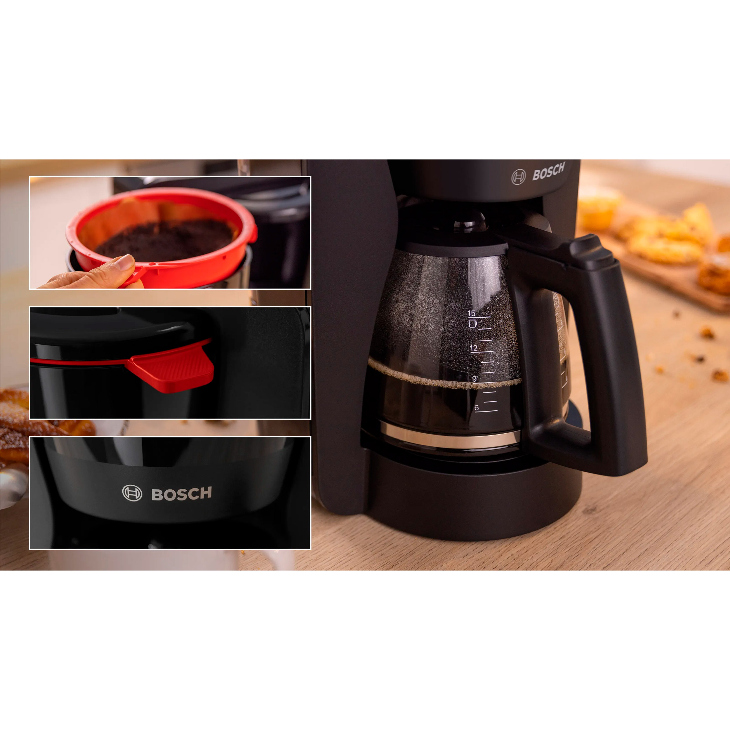 Капельная кофеварка BOSCH MyMoment TKA2M113