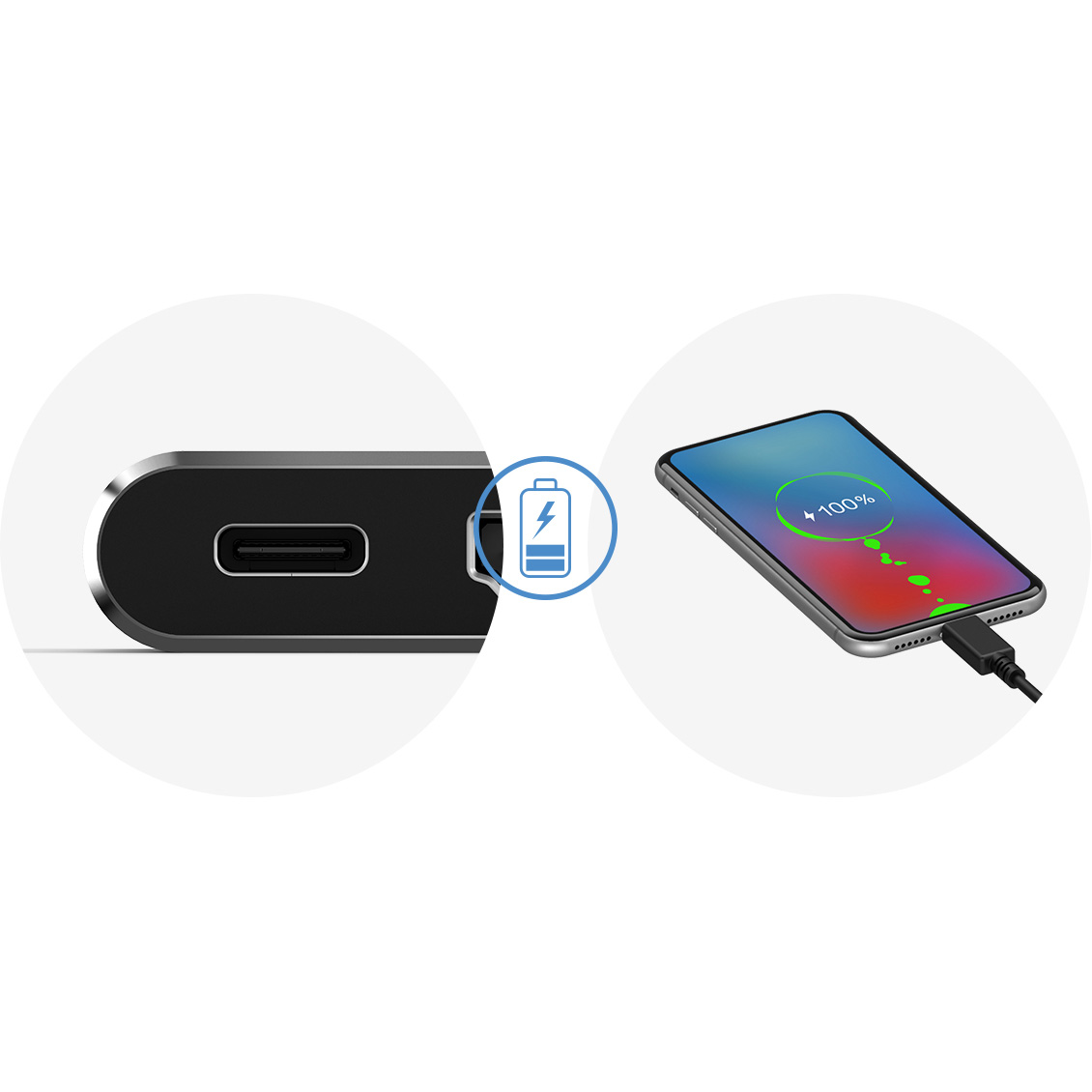 Адаптер XP-PEN USB-C 3-in-1 Multiport Adapter (ACW01)