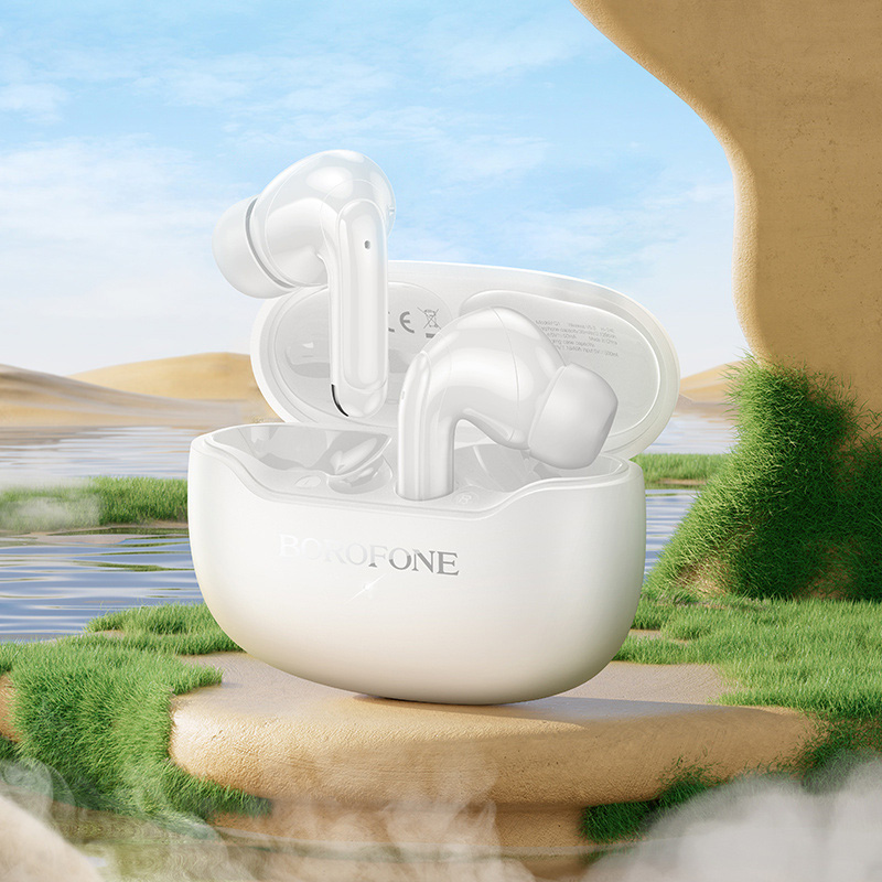 Навушники BOROFONE FQ1 Shine White
