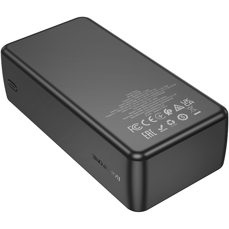 Повербанк BOROFONE BJ56B Graceful 22.5W 30000mAh Black