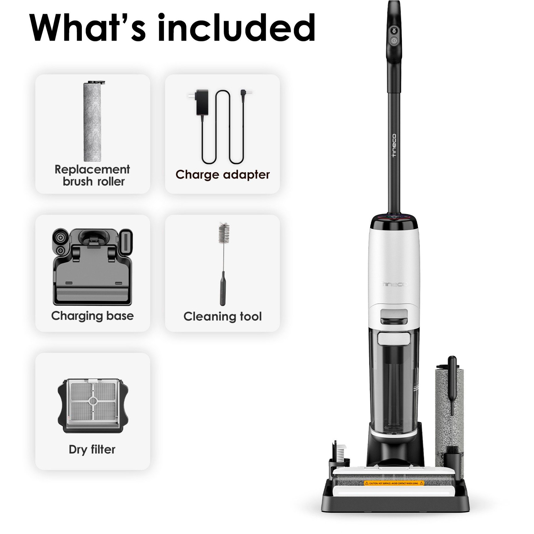 Миючий пилосос TINECO Floor One S7 Steam Plus (SW110600DE)