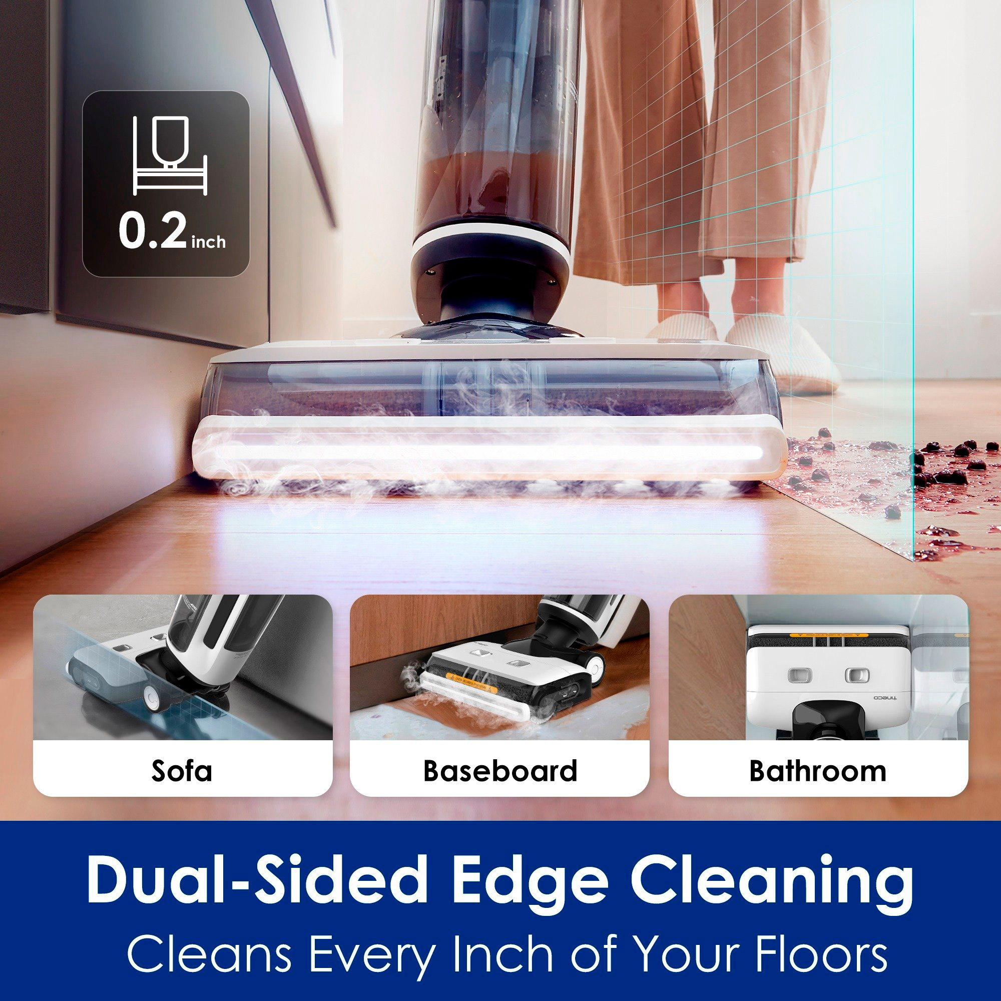 Миючий пилосос TINECO Floor One S7 Steam Plus (SW110600DE)