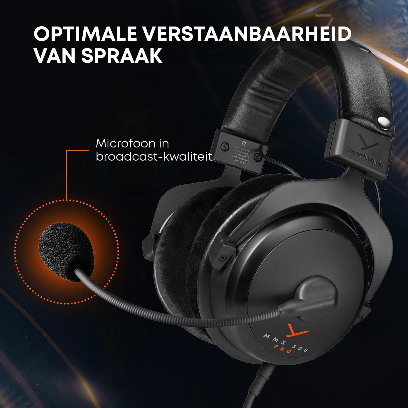Наушники геймерские BEYERDYNAMIC MMX 300 Pro Black