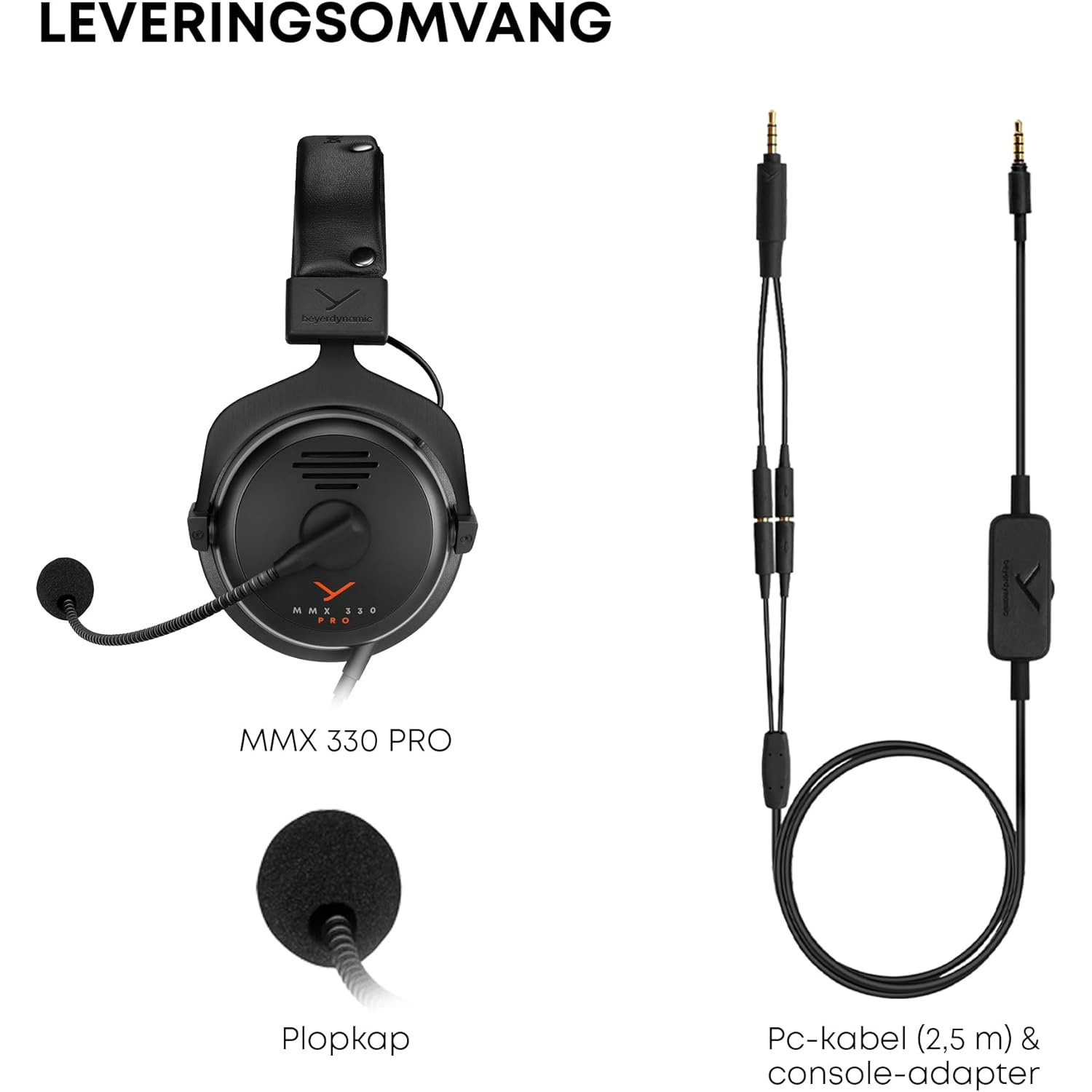 Наушники геймерские BEYERDYNAMIC MMX 330 Pro Black