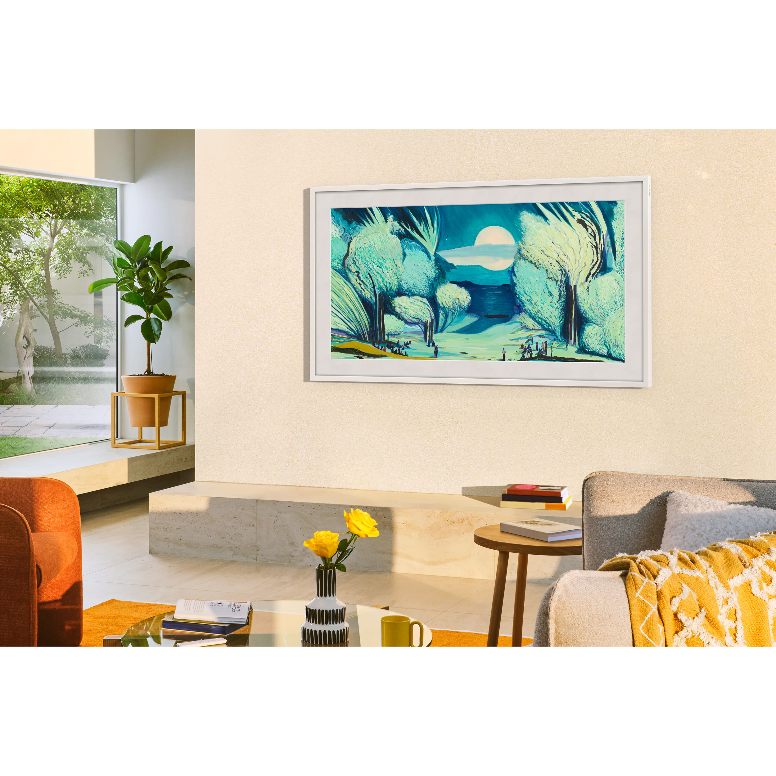 Телевізор SAMSUNG 75" QLED 4K QE75LS03FAU (QE75LS03FAUXUA)
