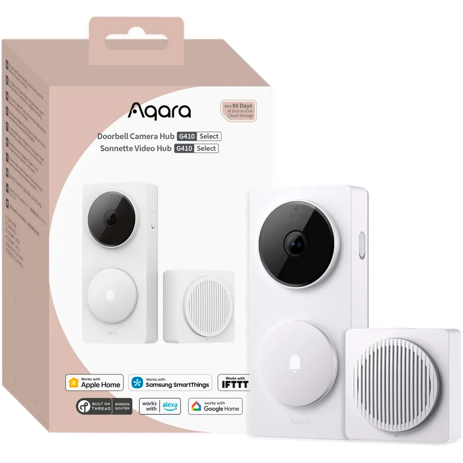 Wi-Fi відеодзвінок AQARA Doorbell Camera Hub G410 White