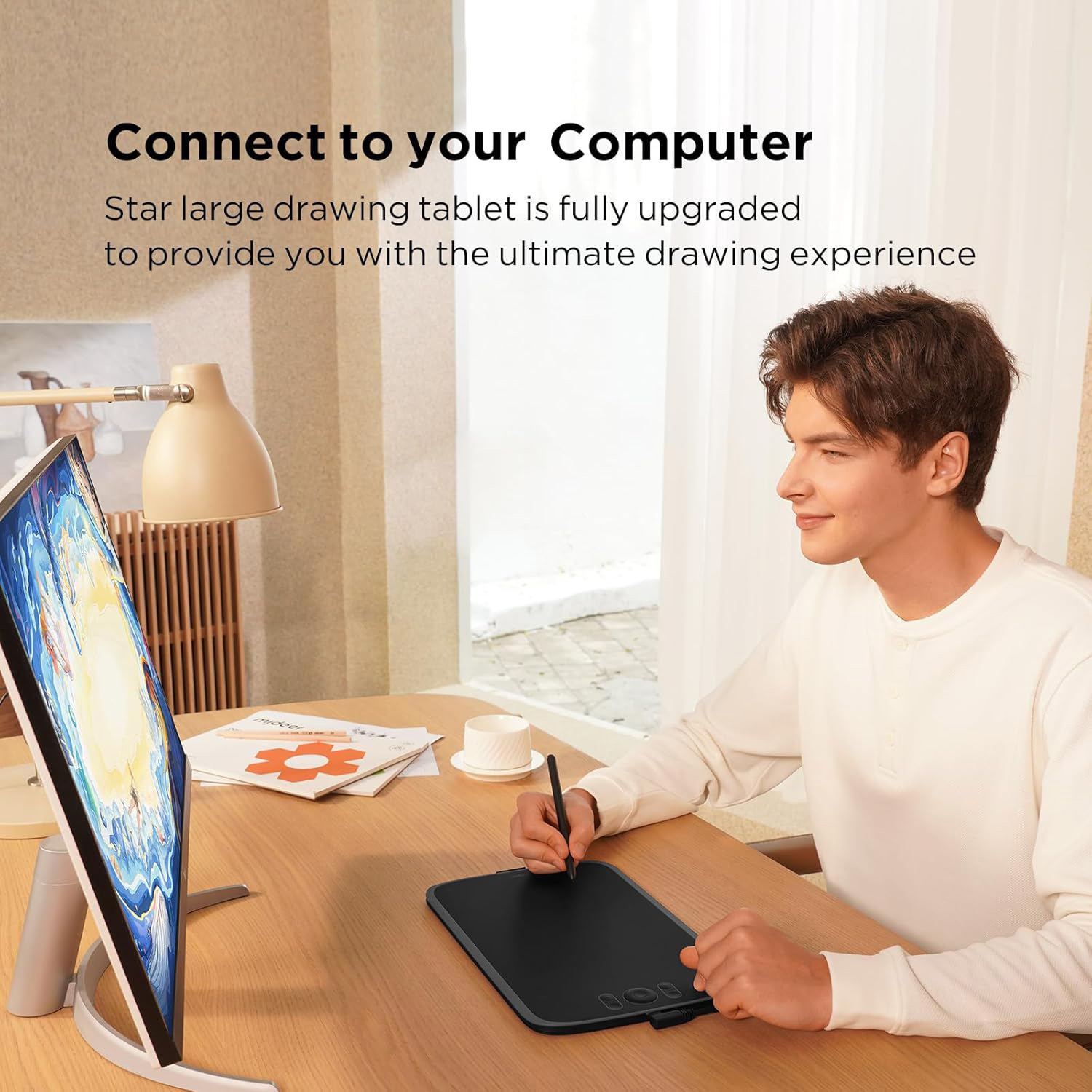 Графічний планшет UGEE M808 (UGM808E 16K)