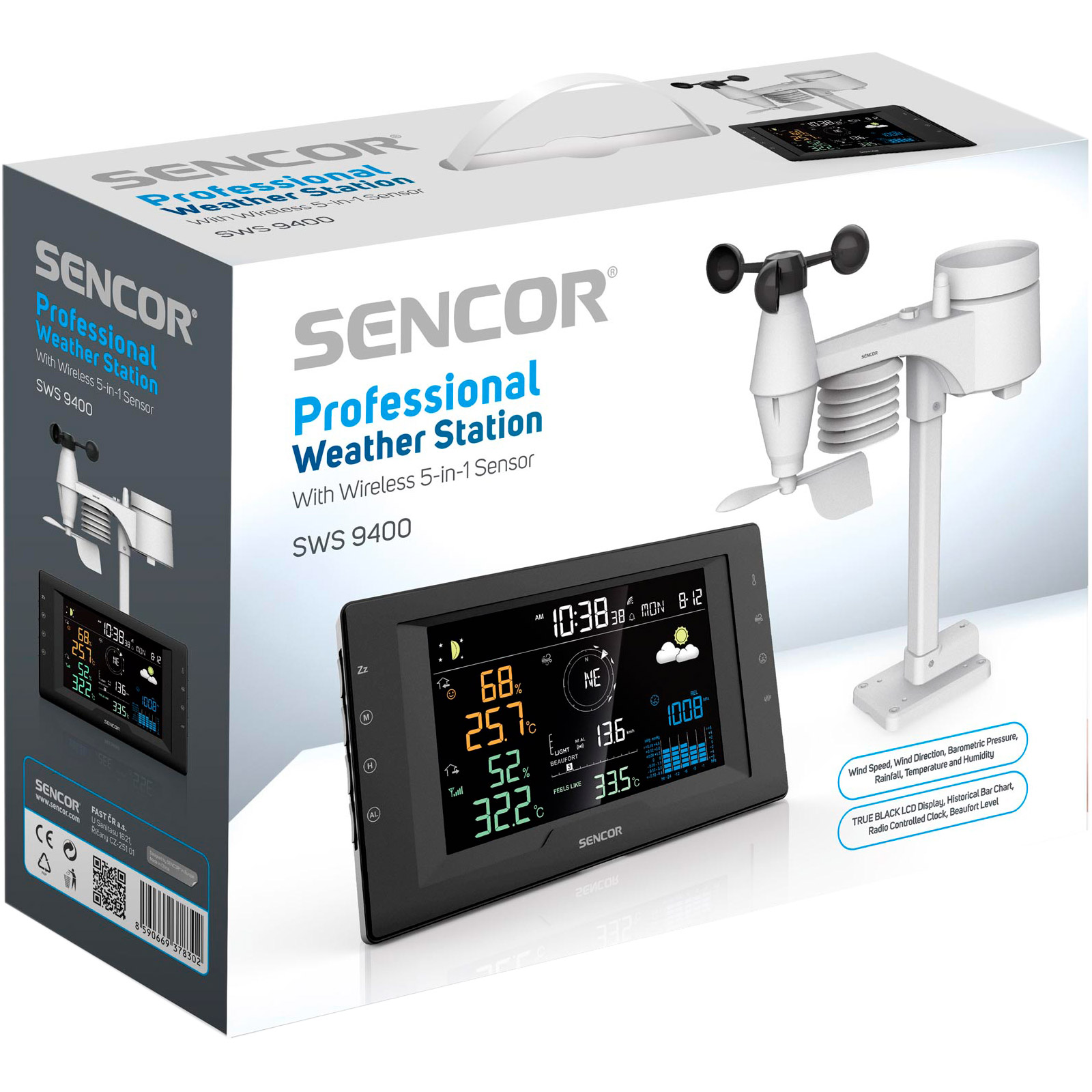 Метеостанція SENCOR SWS 9400 (SWS9400)