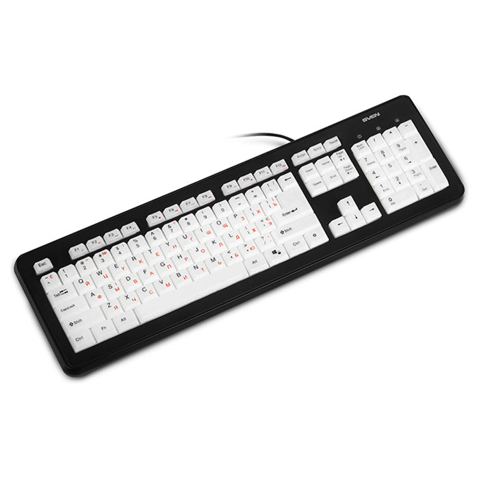 Клавіатура SVEN KB-C7300EL Black (00600189)
