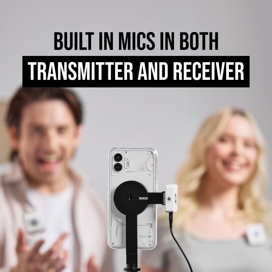 Микрофонная система RODE Wireless ME Dual White (WIMEDUALW)