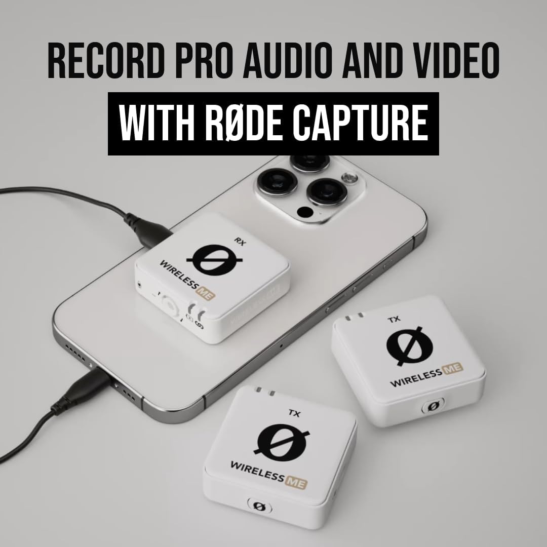 Микрофонная система RODE Wireless ME Dual White (WIMEDUALW)