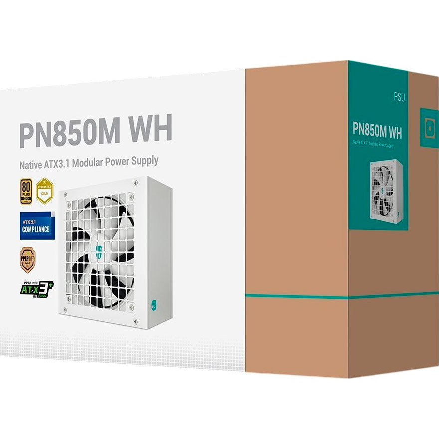 Блок питания 850W DEEPCOOL GAMER STORM PN850M White (R-PN850M-FC0W-JGEU)