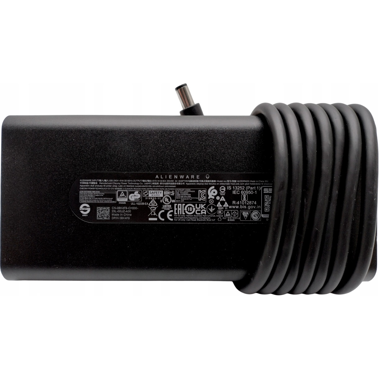 Блок живлення DELL Alienware GaN 19.5V 16.92A 7.4x5mm 330W (HA330PM201/A40400)