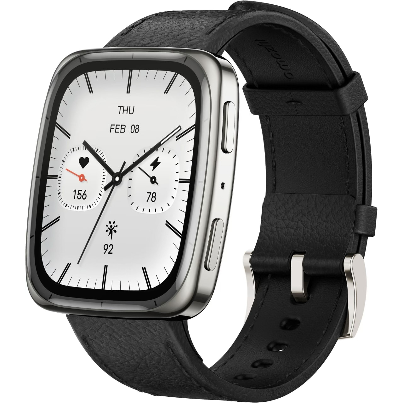 Смарт-годинник AMAZFIT Active 2S Premium Black Leather (W2440GL3N)