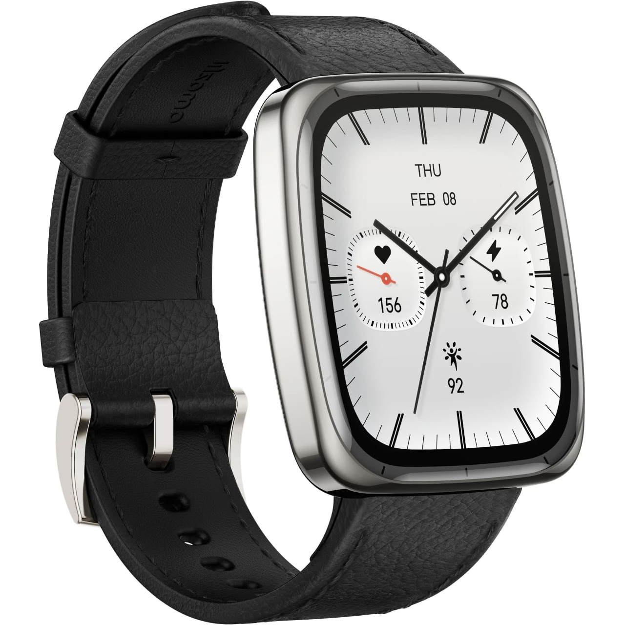 Смарт-годинник AMAZFIT Active 2S Premium Black Leather (W2440GL3N)